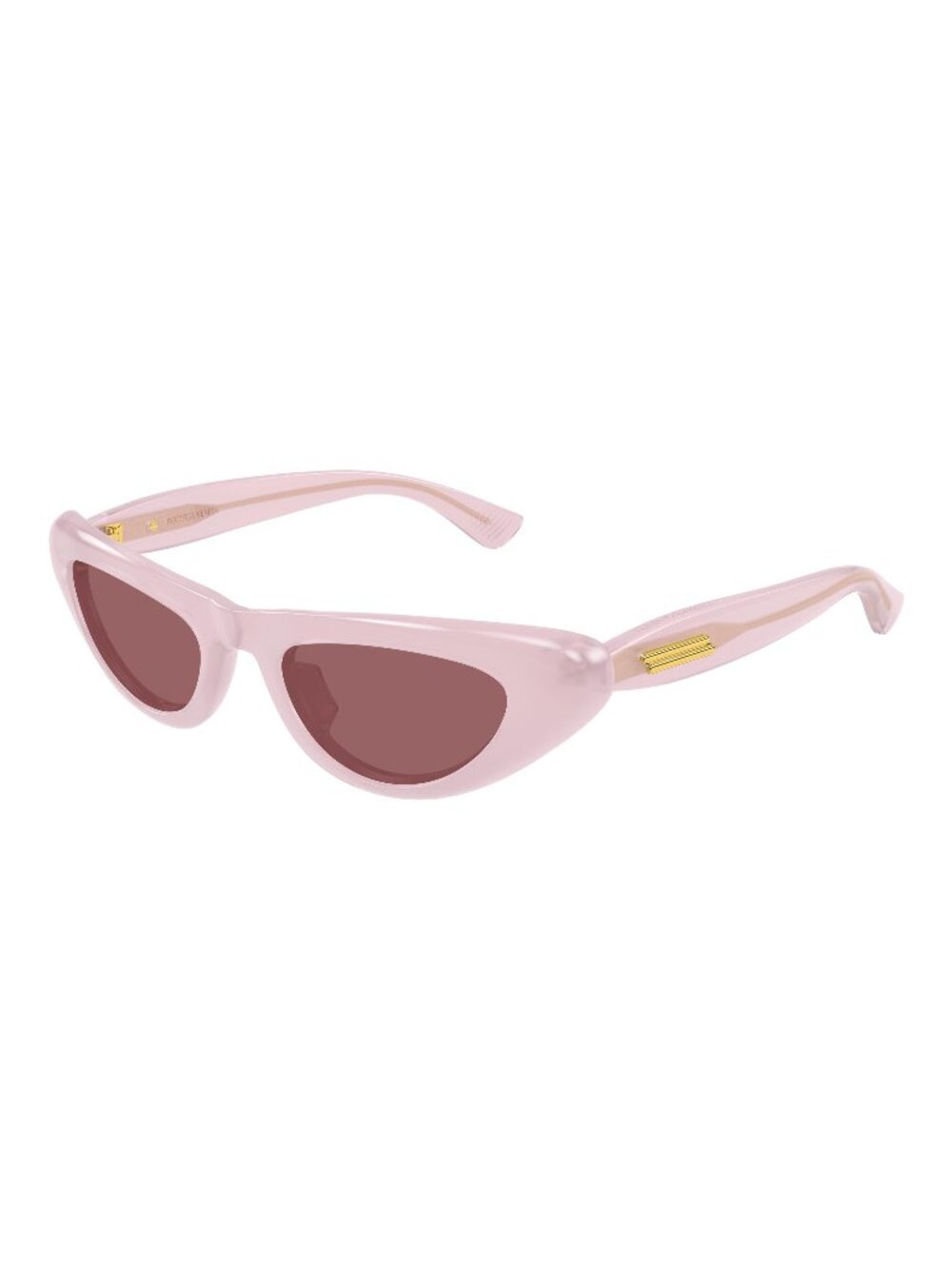 New Bottega Veneta Women's Sunglasses Pink Red Lens Acetate Frame BV1450S 004 51